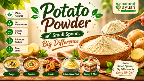 Potato Powder – Small Spoon, Big Difference